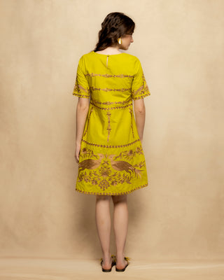 vestido verde lima 5
