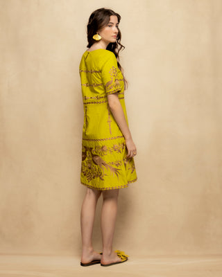 vestido verde lima 6