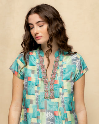 vestido estampado geometrico 3