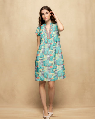 vestido estampado geometrico 1