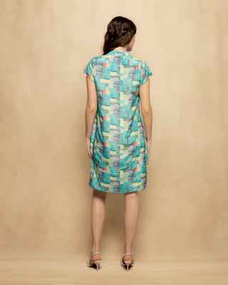 vestido estampado geometrico 4