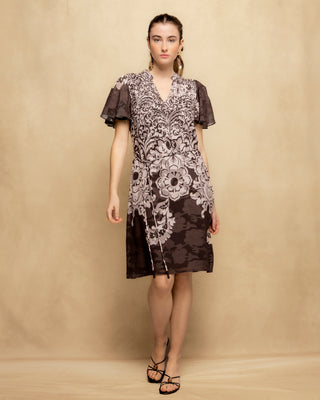 vestido corto vaporoso 1
