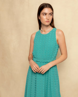 vestido largo turquesa 2