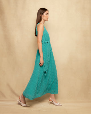 vestido largo turquesa 5