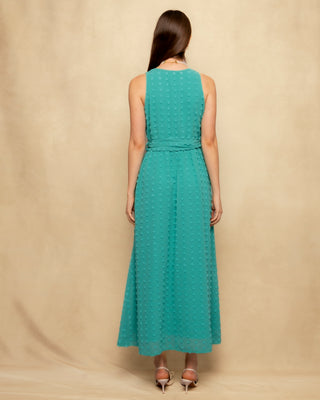 vestido largo turquesa 6