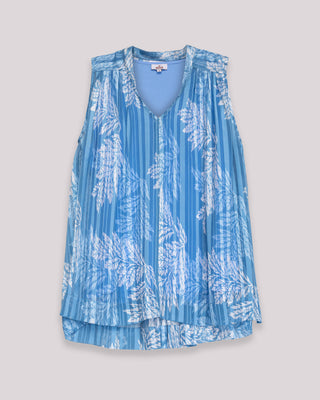 blusa azul satinada 7