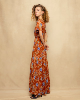 vestido rojo escote bardot 3