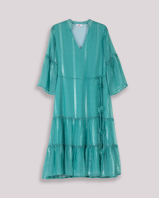 Vestido Verde Aguamarina Marina