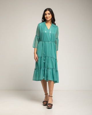 vestido verde aguamarina 2