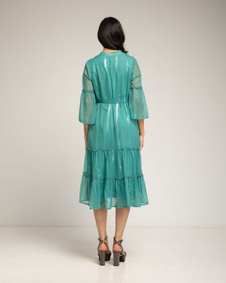 vestido verde aguamarina 4