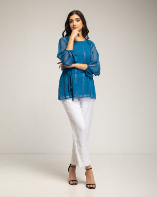 blusa azul marino mujer 2