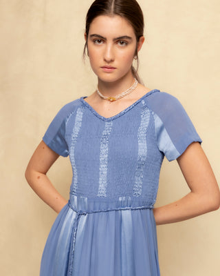 vestido azul largo 2