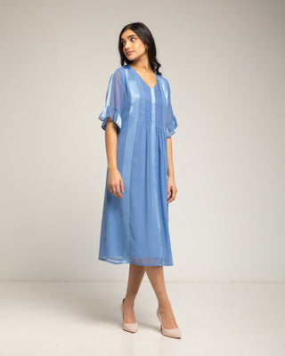 vestido midi recto 1