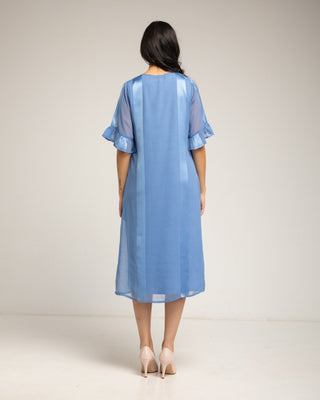 vestido midi recto 4