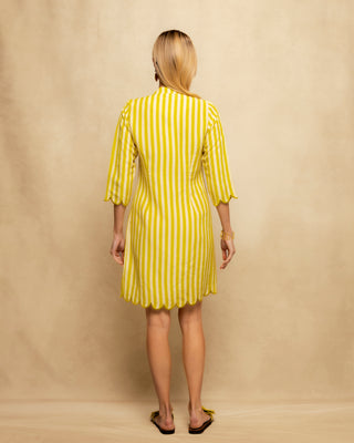 vestido corto fruncido 5