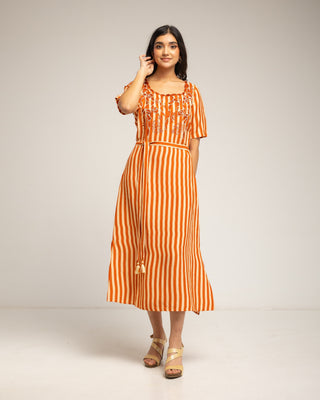 vestido midi informal 1