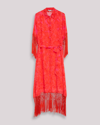 vestido midi flecos 10