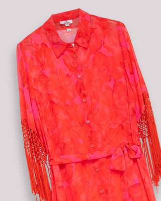 vestido midi flecos 11