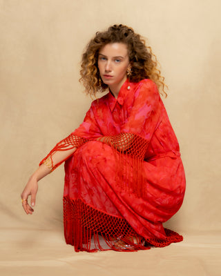 vestido midi flecos 2