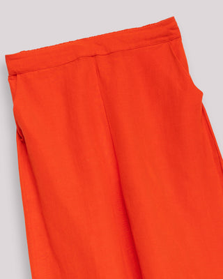 pantalon lino naranja 7