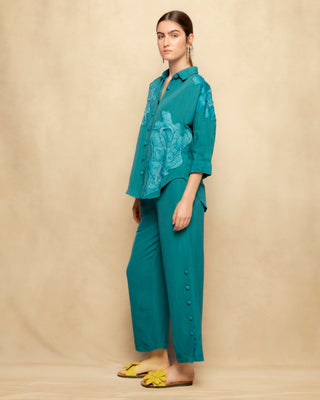 pantalon lino tiro alto 5
