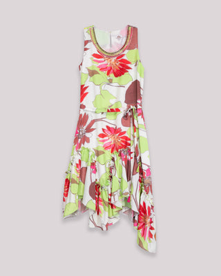 vestido verde asimetrico 8