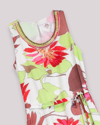 vestido verde asimetrico 9