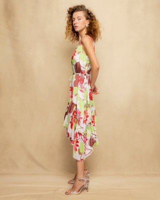 vestido verde asimetrico 5