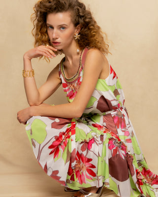 vestido verde asimetrico 2