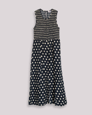 vestido midi lunares 7