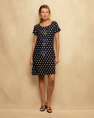 vestido lunares corto 2