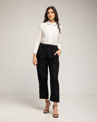 pantalon negro bordado 6