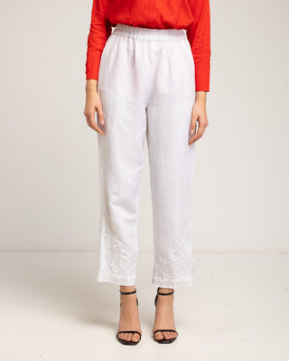 pantalon blanco bordado 7