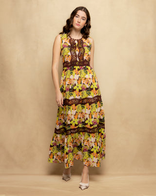 vestido largo verde 1