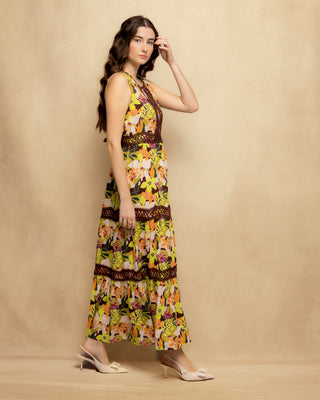 vestido largo verde 5