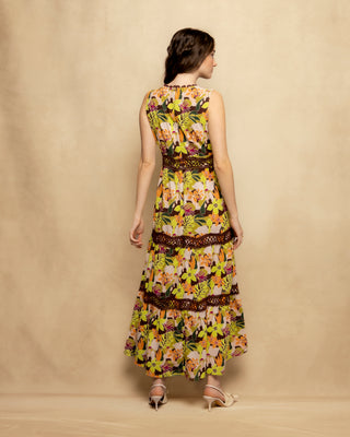 vestido largo verde 6