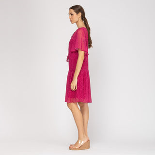 Vestido corto de ajuste relajado