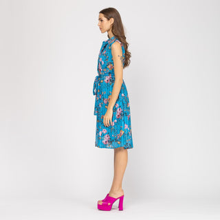 Vestido de camisa sin mangas cortas