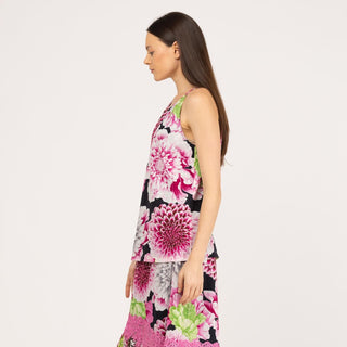 Blusa de tirantes de algodón