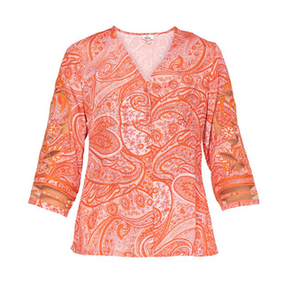 Camisa estampada con bordado
