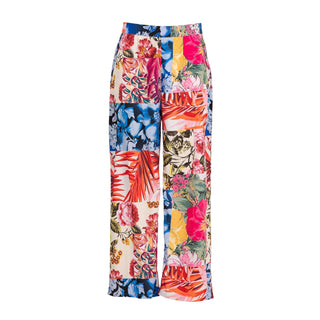 Pantalón fluido de tiro alto