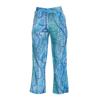 Pantalón fluido de tiro alto
