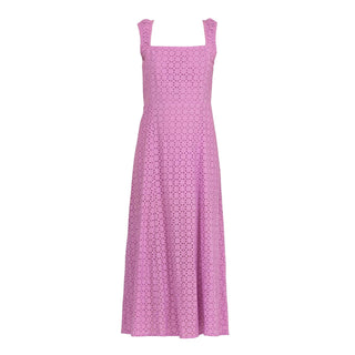 Vestido recto con espalda descubierta