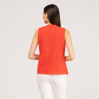 Blusa manga sisa drapeado rojo