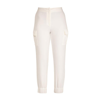 Pantalón recto con elástico